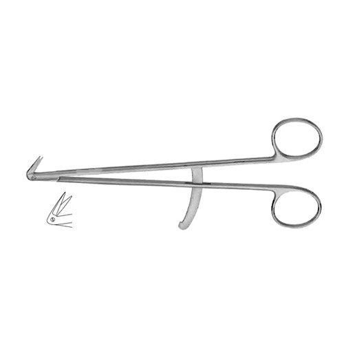 Diethrich Circumflex Scissors, W/ Stabilizer Bar, 7" (17.5 Cm)